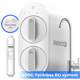 Waterdrop - G2 Reverse Osmosis System Extra WD-MNR35 Water Filter - White