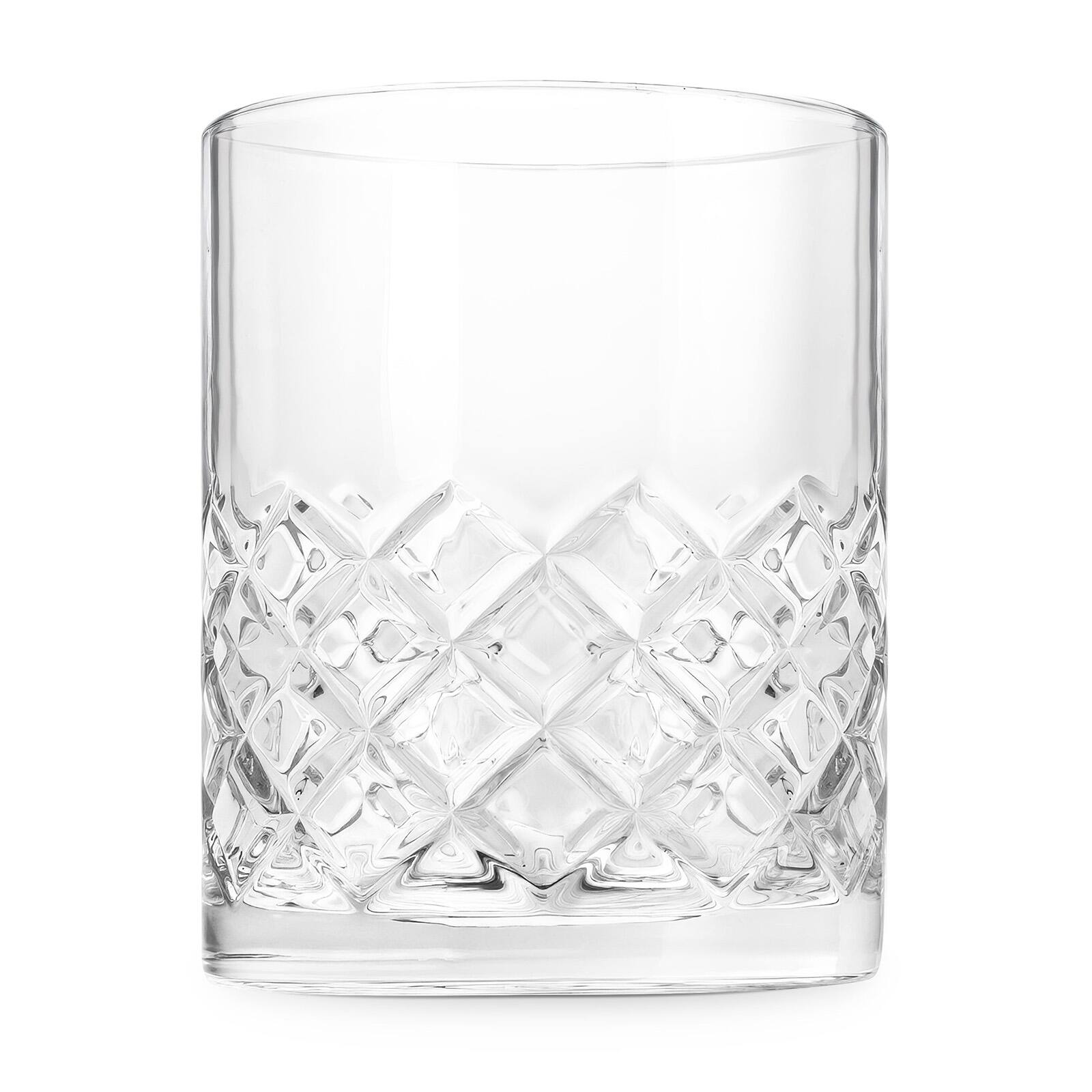 Alt View 4. Final Touch - Yarai Double Old-Fashioned Glass Set - Clear.