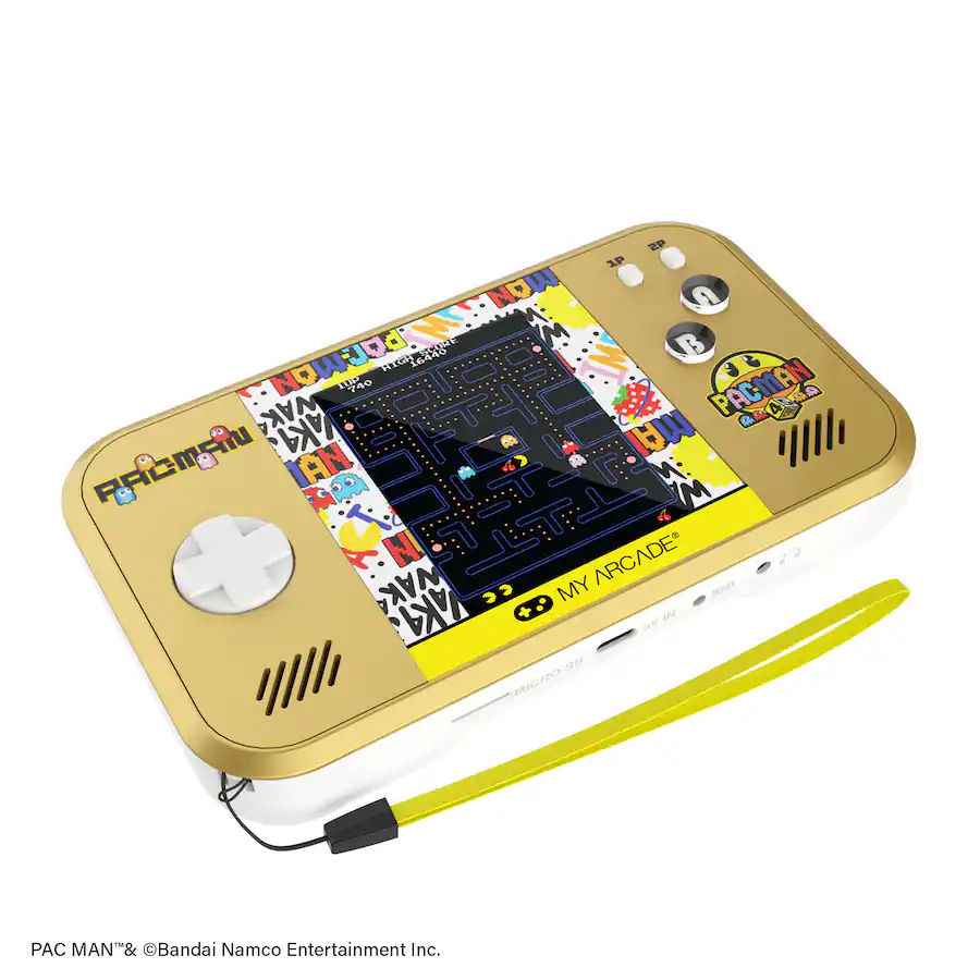 Ico Pac Man Pac Man 45th Anniversary Pocket Player Max Portable Handheld Gaming ...