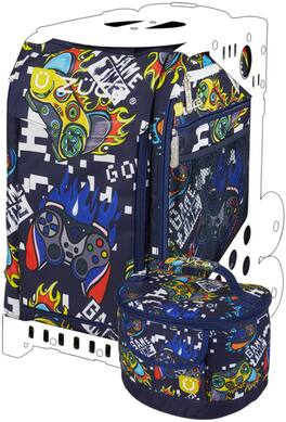 Zuca - Game Time Sport Insert Bag with Matching Lunchbox - Blue