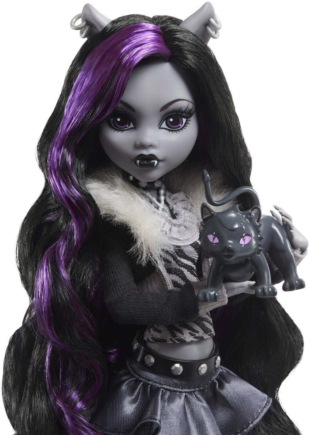 Alt View 2. Mattel - Mattel - Monster High Reel Drama Clawdeen Wolf Doll   - COLLECTIBLES - Multicolor.