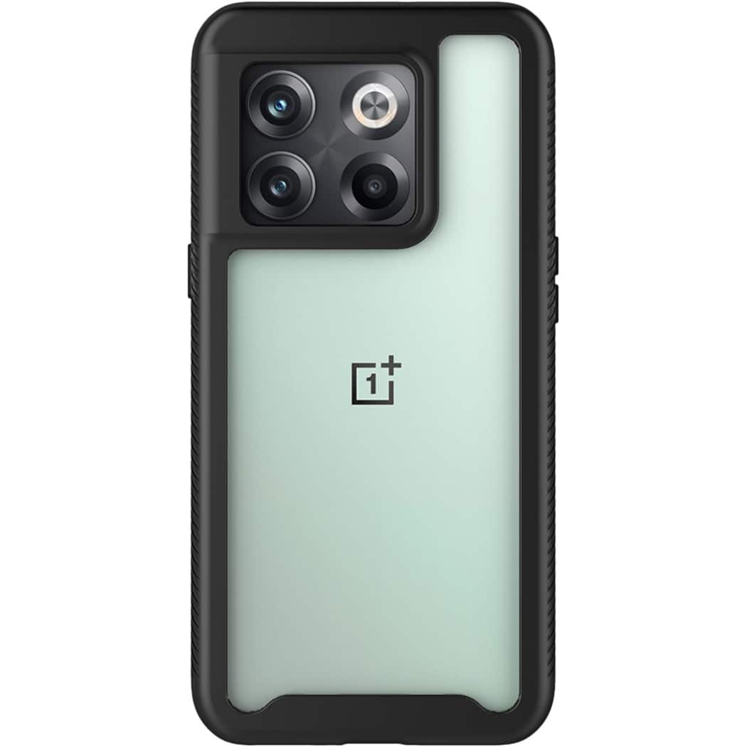 Front. SaharaCase - GRIP Series Case for OnePlus 10T 5G - Black.