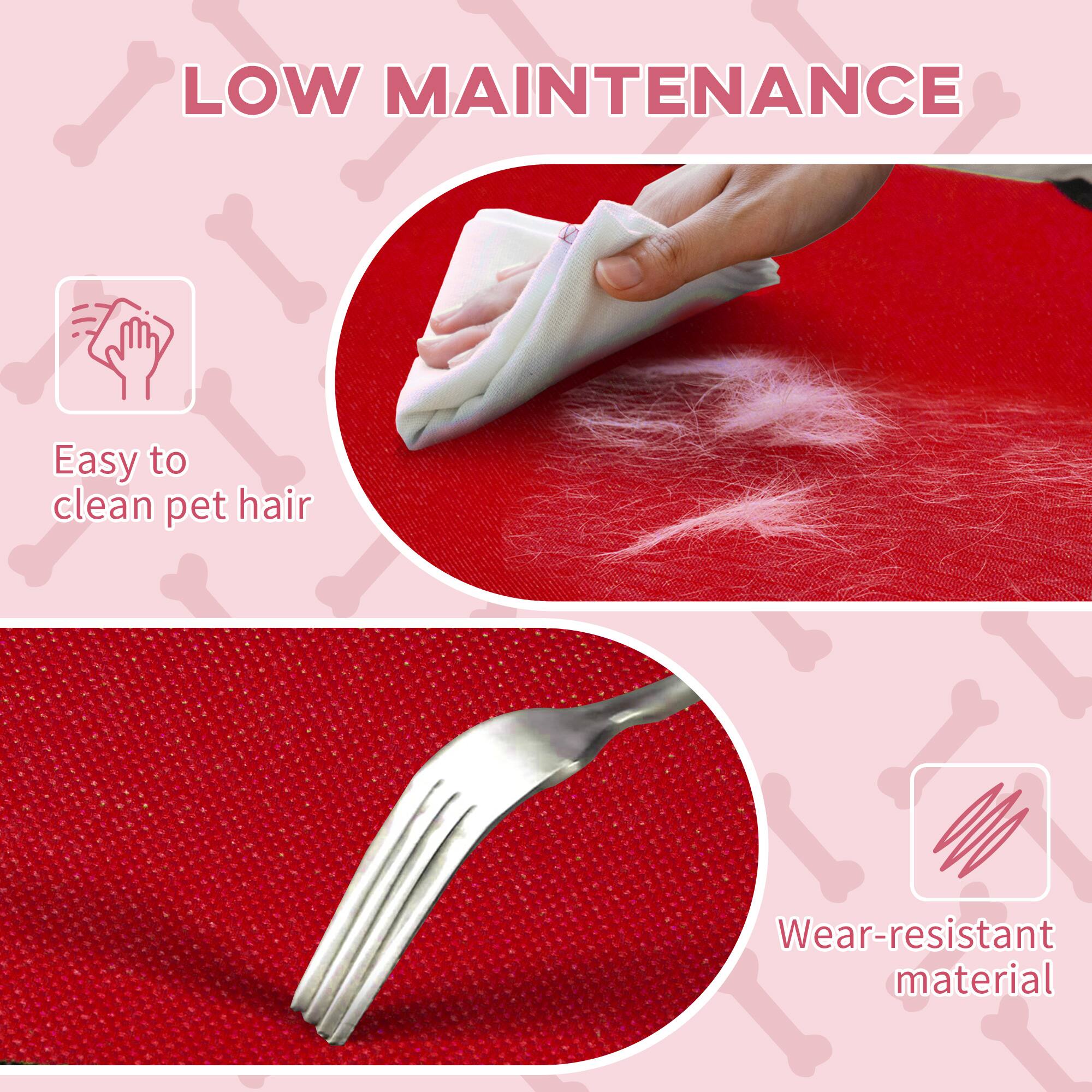 LOW MAINTENANCE

Easy to clean pet hair

Wear-resistant material