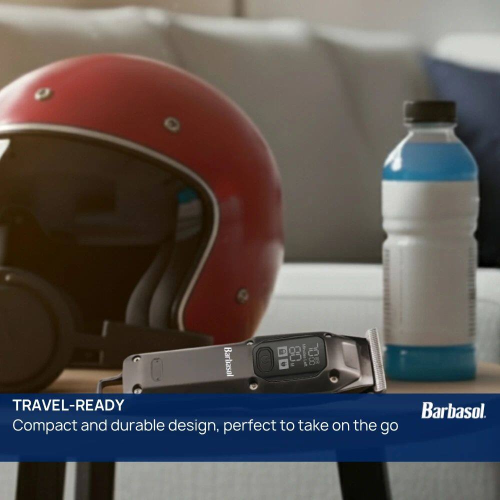 Barbasol OC n MtnuterLen 0 Len 8 TRAVEL-READY Barbasol. Compact and durable design, perfect to take on the go