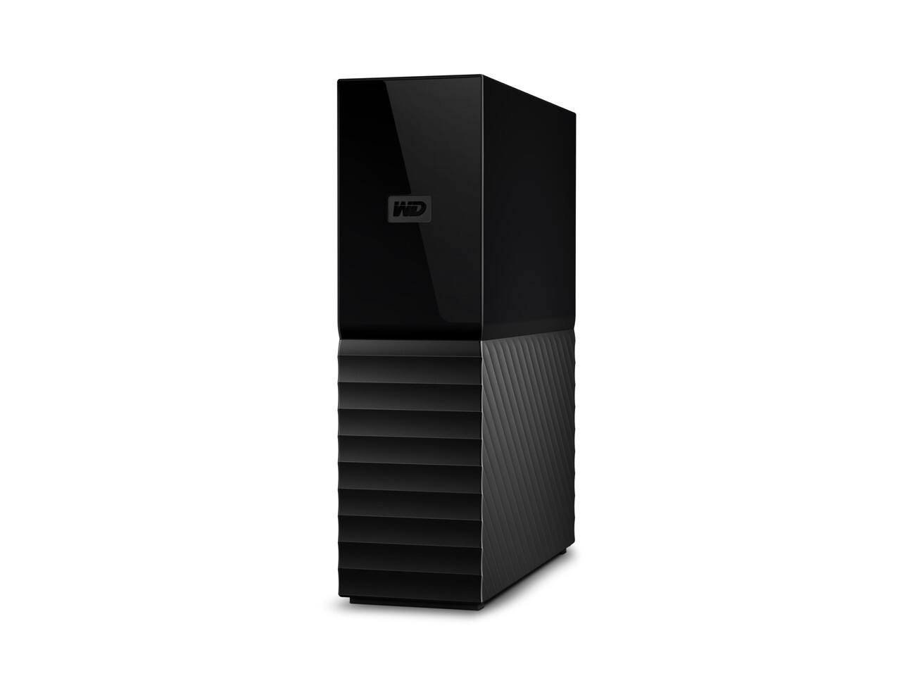 Angle. Western Digital - WD My Book 22TB USB 3.0, Micro-B External Desktop Hard Drive WDBBGB0220HBK-NESN Black - Black.