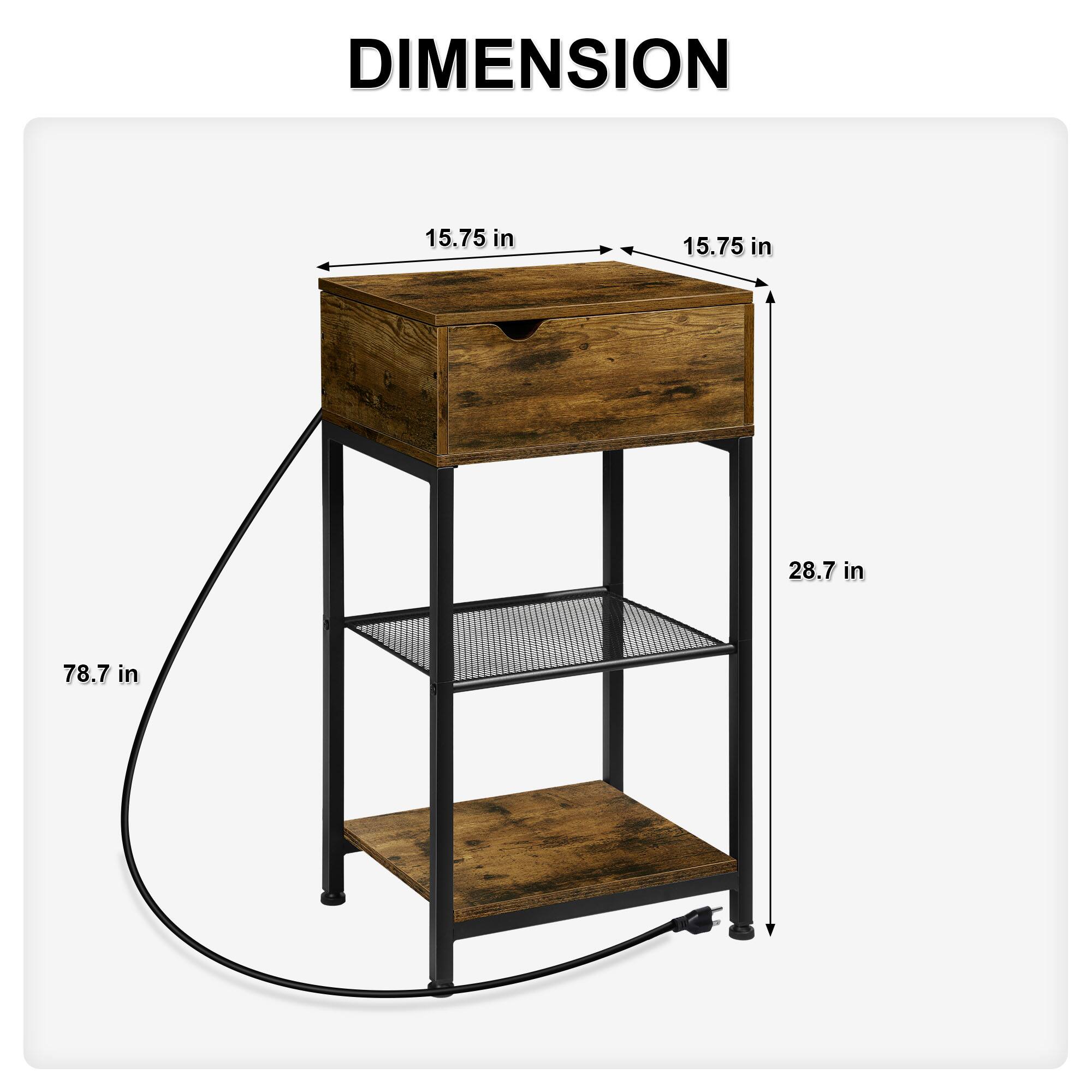 DIMENSION  
15.75 in x 15.75 in x 28.7 in x 78.7 in