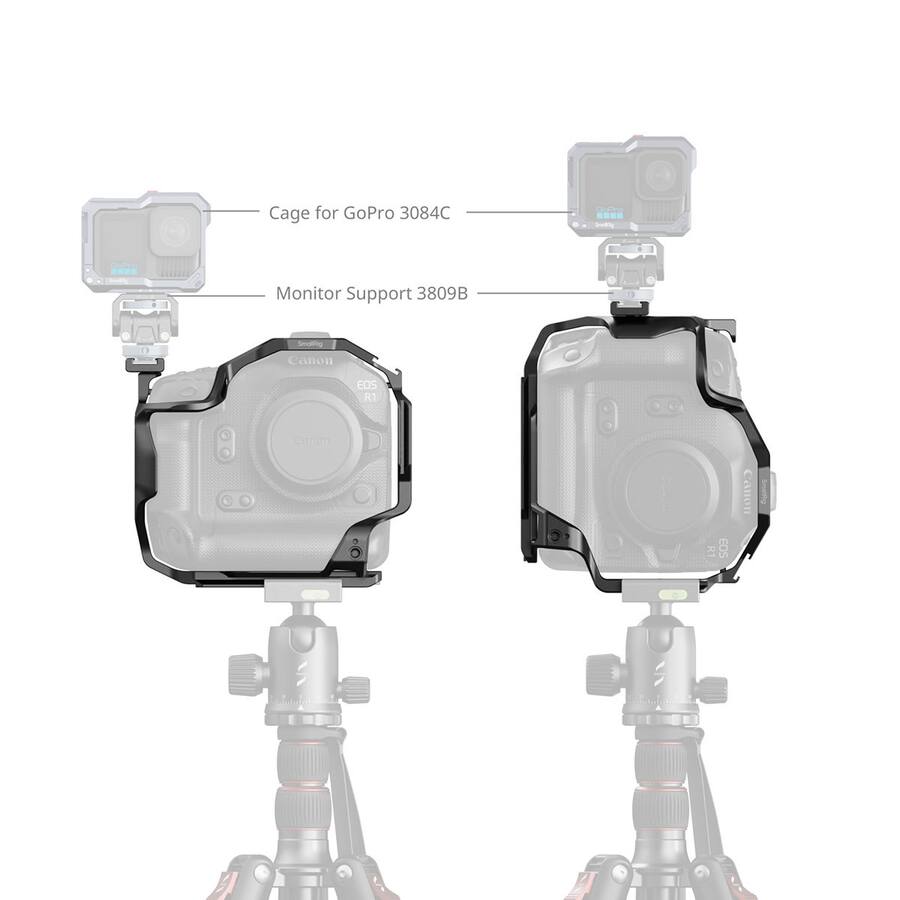 Camera Full Rig Set Smallrig Full Camera Cage for Canon EOS R1, Black - Best Buy