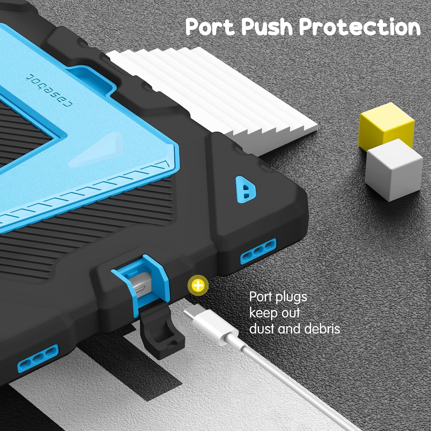 Port Push Protection

Port plugs keep out dust and debris