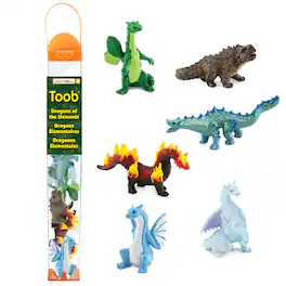 Safari Ltd. - Dragons Of The Elements Toob Toy