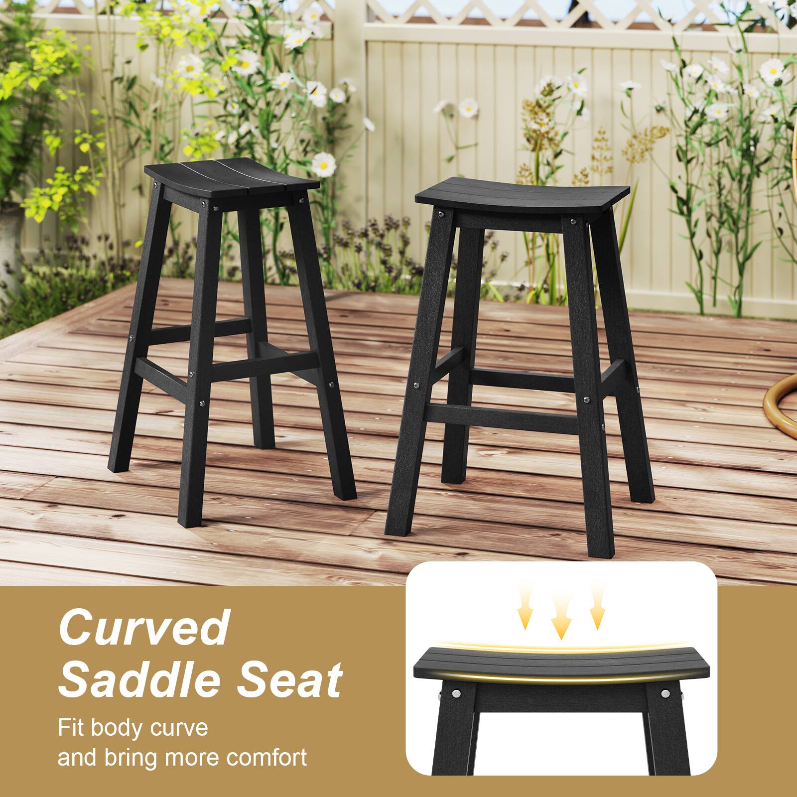 Curved Saddle Seat
Fit body curve and bring more comfort