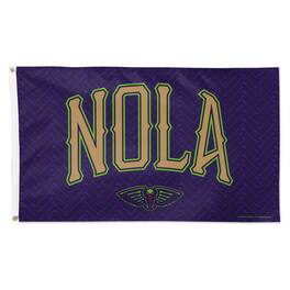 WinCraft - New Orleans Pelicans 2024/25 City Edition One-Sided 3' x 5' Deluxe Flag - Multicolor