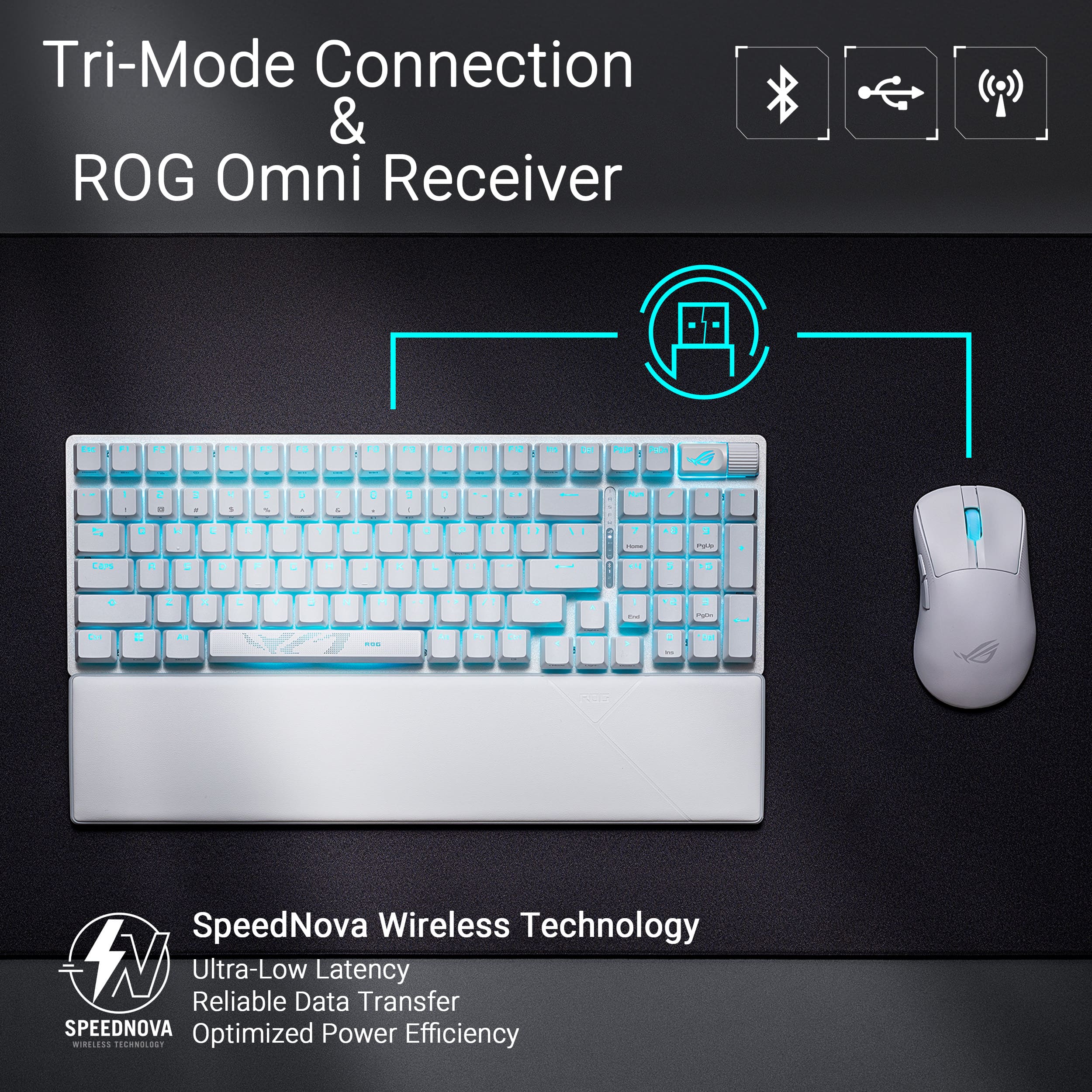 Tri-Mode Connection & ROG Omni Receiver:
* Tri-Mode Connection:
+ 1.
+ 2.
+ 3.
+ 4.
* ROG Omni Receiver:
+ 1.
+ 2.
+ 3.
+ 4.
SpeedNova Wireless Technology:
* Ultra-Low Latency:
+ 1.
+ 2.
+ 3.
+ 4.
* Reliable Data Transfer:
+ 1.
+ 2.
+ 3.
+ 4.
* Optimized Power Efficiency:
+ 1.
+ 2.
+ 3.
+ 4.
Mireless Technology:
* Tri-Mode Connection:
+ 1.
+ 2.
+ 3.
+ 4.
* ROG Omni Receiver:
+ 1.
+ 2.
+ 3.
+ 4.
SpeedNova Wireless Technology:
* Ultra-Low Latency:
+ 1.
+ 2.
+ 3.
+ 4.
* Reliable Data Transfer:
+ 1.
+ 2.
+ 3.
+ 4.
* Optimized Power Efficiency:
+ 1.
+ 2.
+ 3.
+ 4.
Mireless Technology:
* Tri-Mode Connection:
+ 1.
+ 2.
+ 3.
+ 4.
* ROG Omni Receiver:
+ 1.
+ 2.
+ 3.
+ 4.