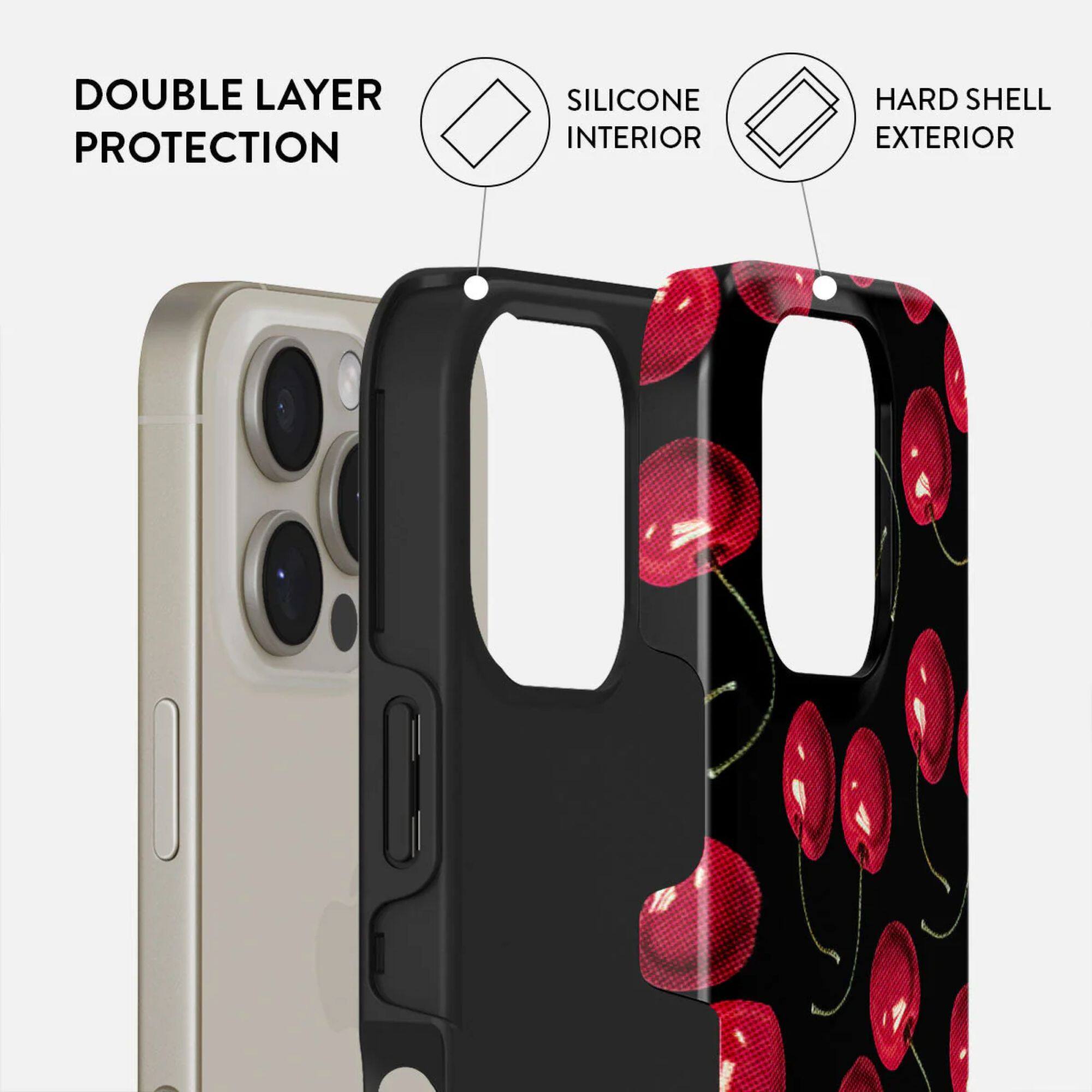 DOUBLE LAYER PROTECTION  
SILICONE INTERIOR  
HARD SHELL EXTERIOR