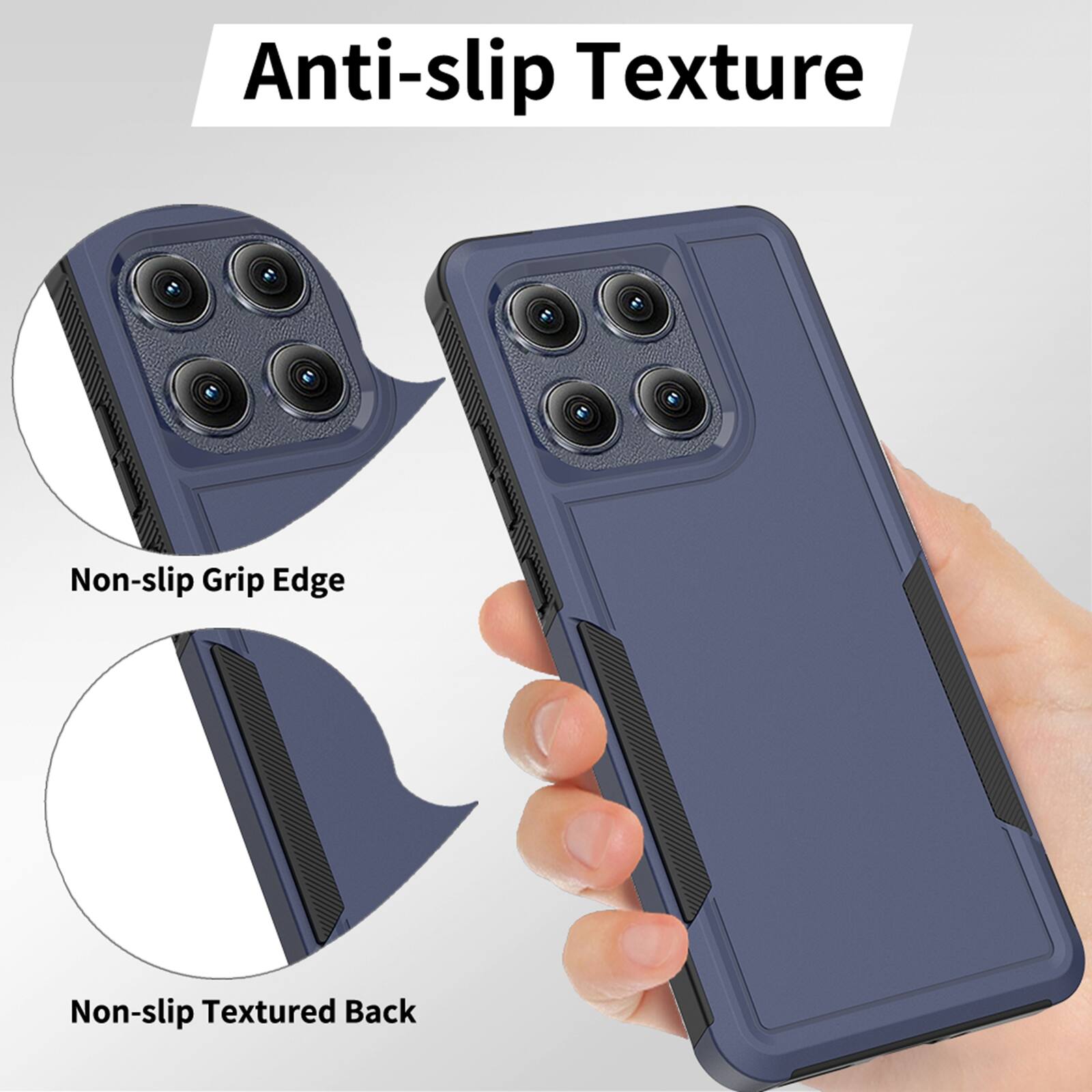 Anti-slip Texture

Non-slip Grip Edge

Non-slip Textured Back