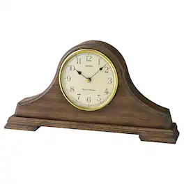 Seiko - Ria Wooden Mantel Clock - Brown