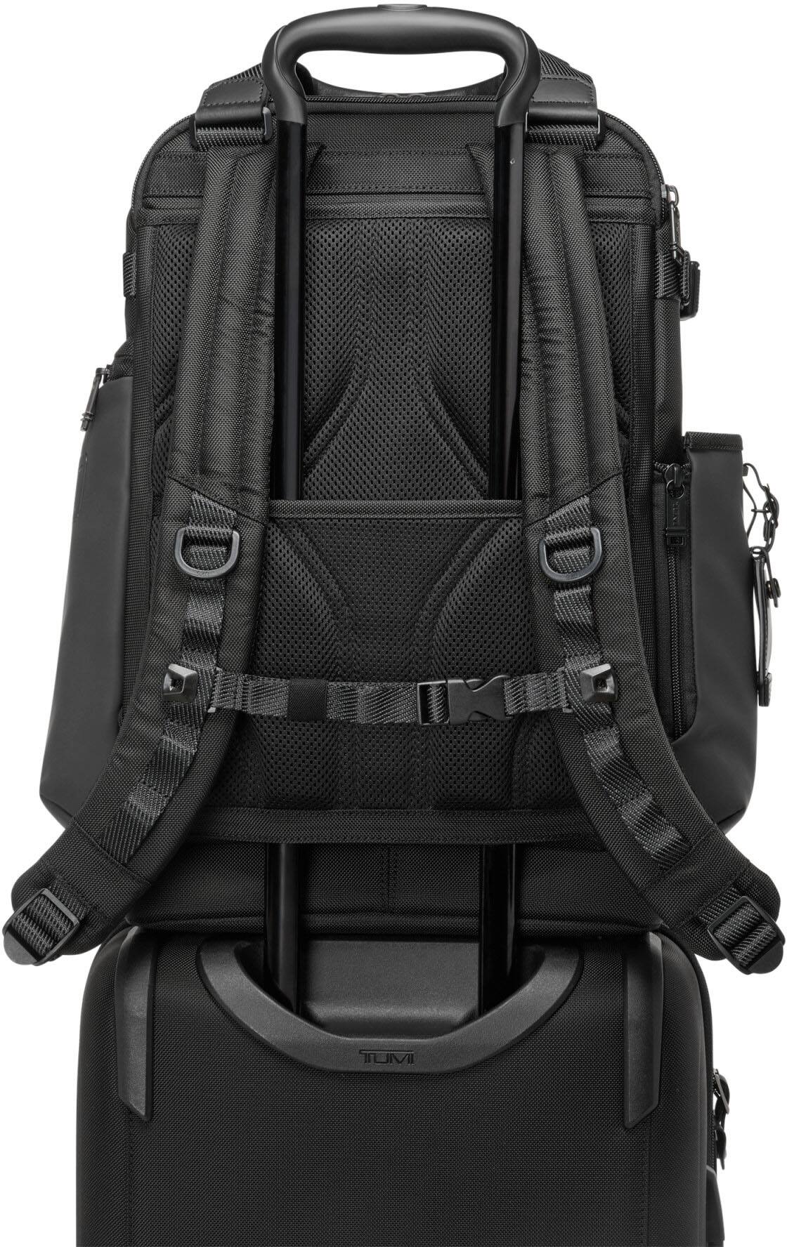 Back. TUMI - Alpha Bravo Lejeune Backpack Fits Up to 15" Laptop - Black.