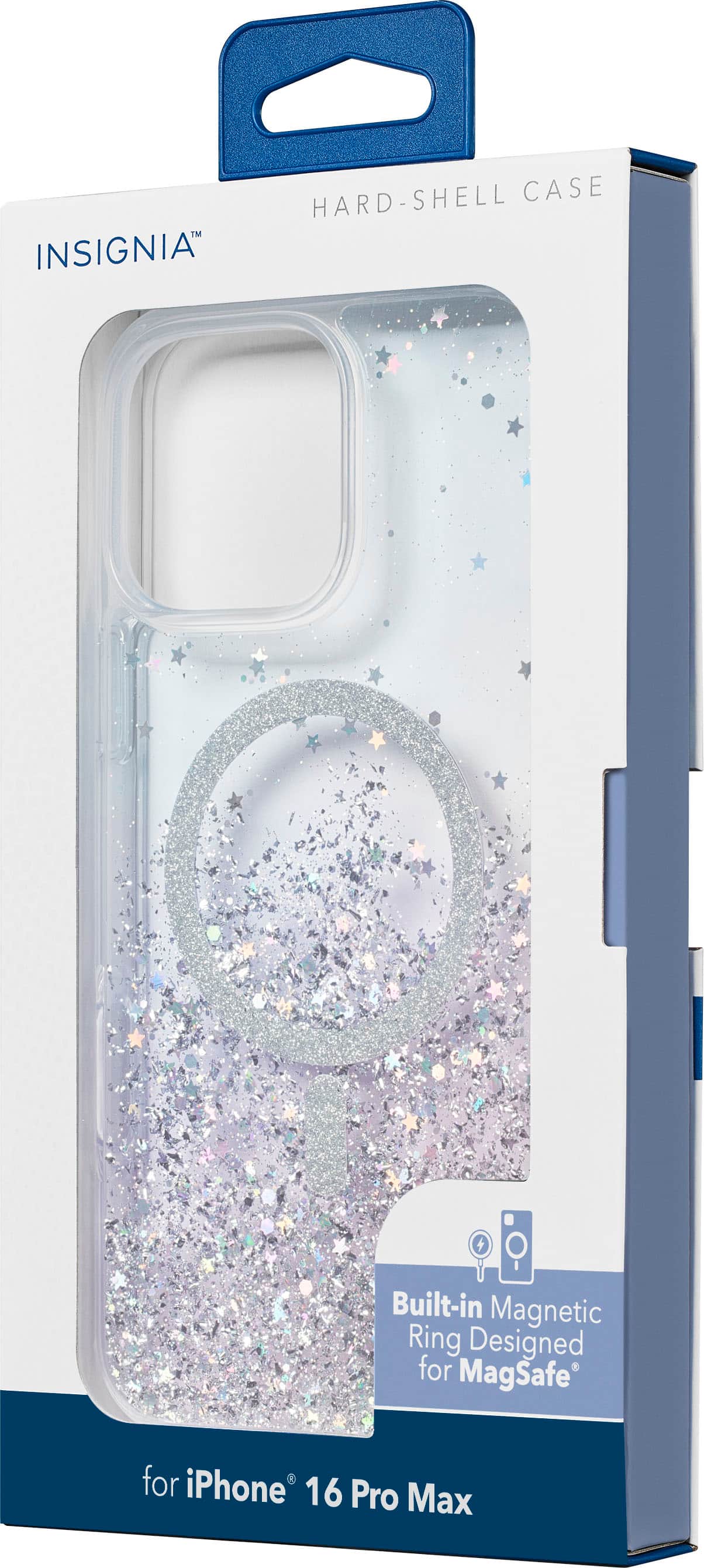 HARD-SHELL CASE HARD INSIGNIA Built-in Magnetic Ring Designed for MagSafe for iPhone 16 Pro Max