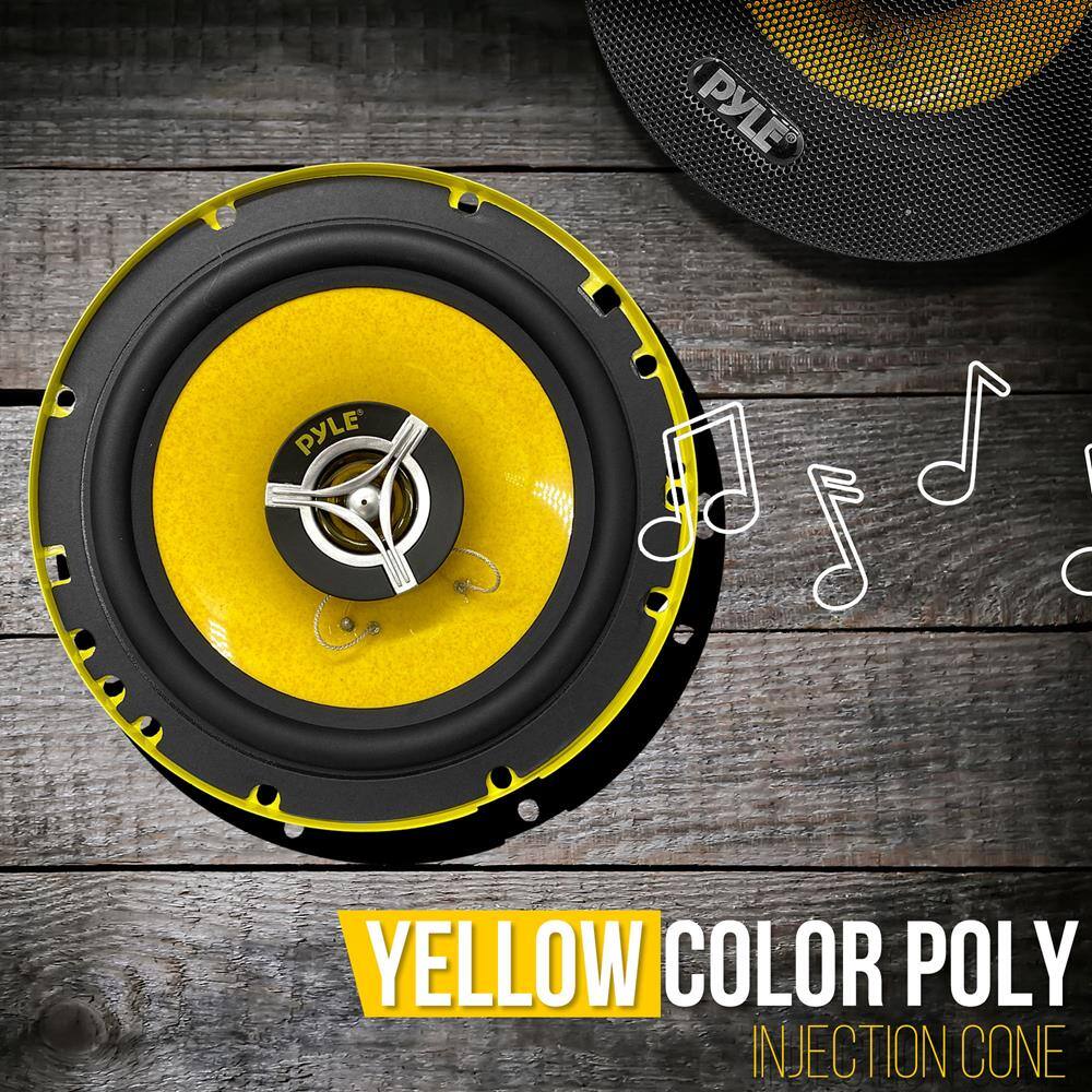 PYLE  
YELLOW COLOR POLY INJECTION CONE