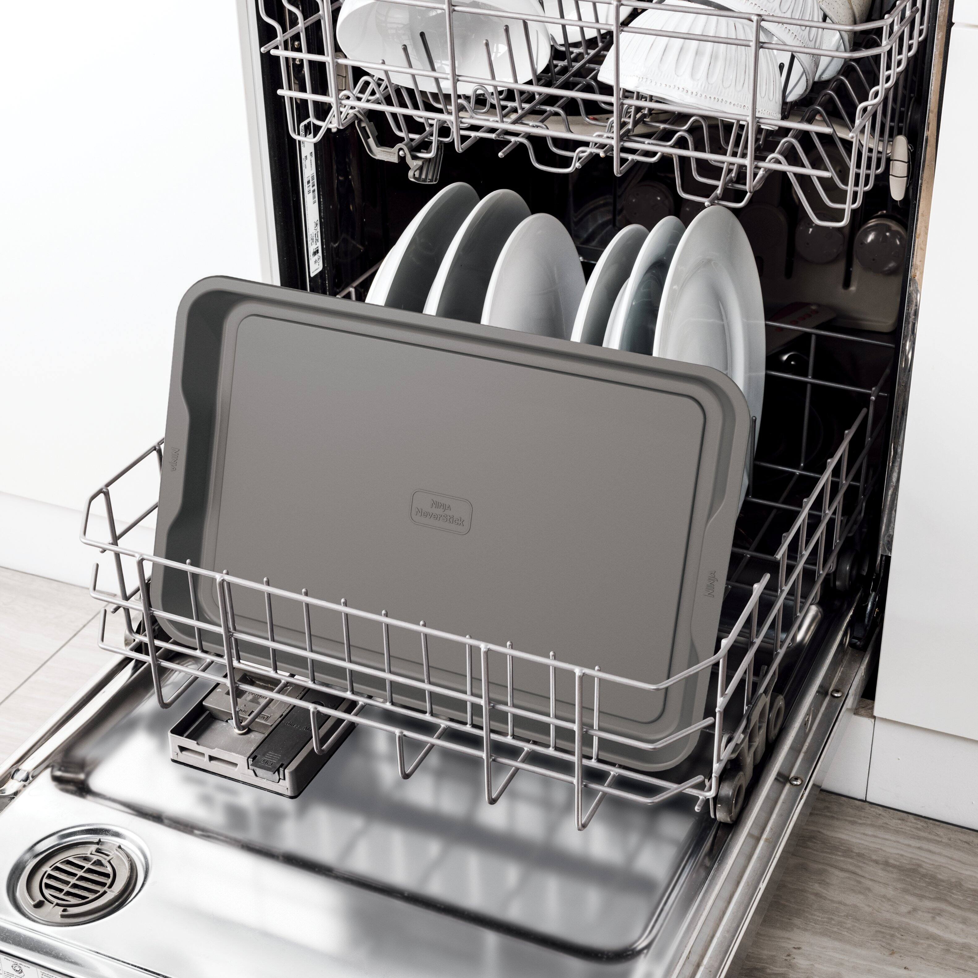 Alt View 11. Ninja - Foodi NeverStick Premium 2-Piece Baking Sheet Set - Gray.