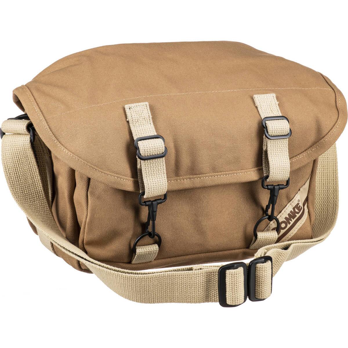 Front. Domke - Domke F-6 Little Bit Smaller Canvas Camera Bag, Sand.