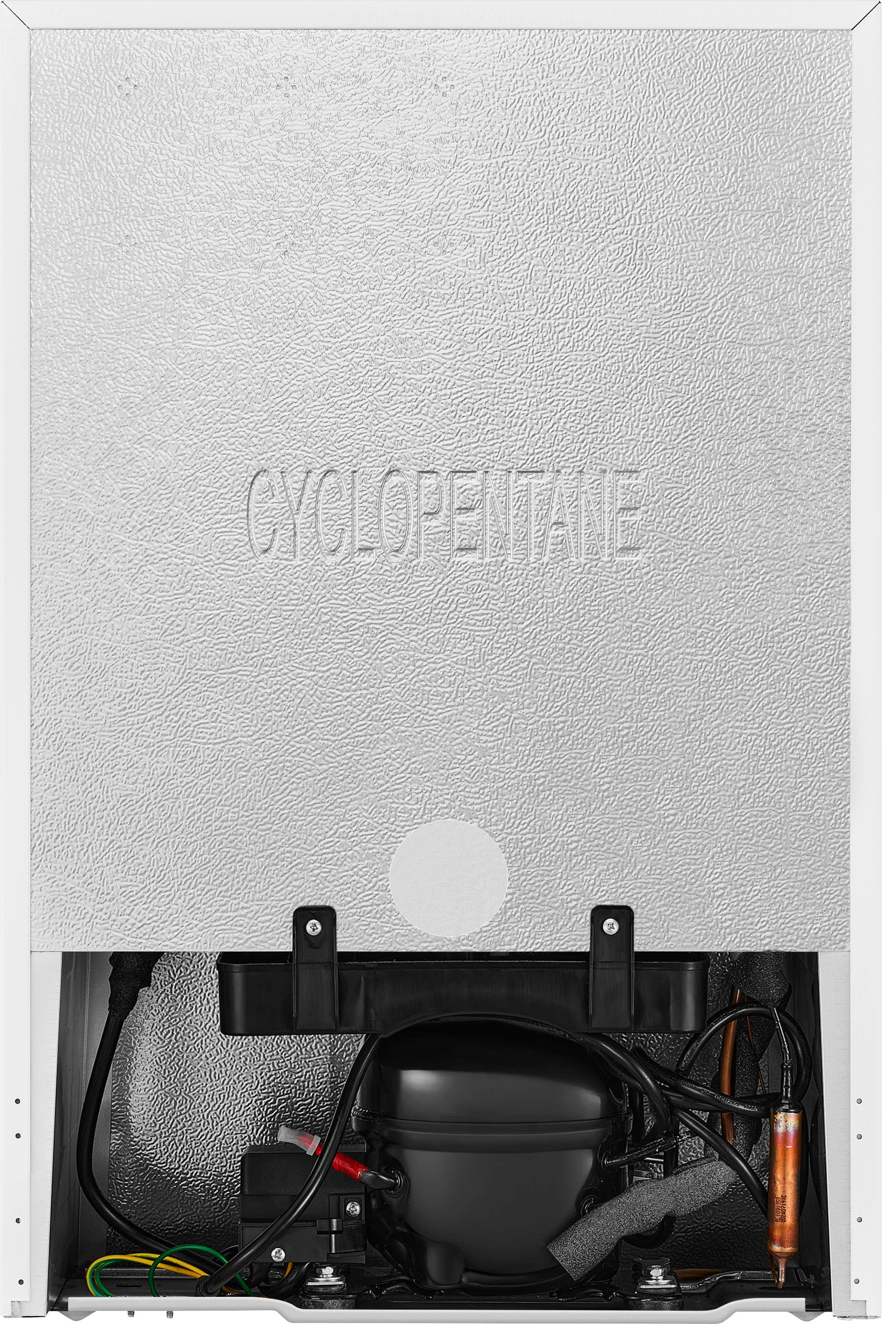 Alt View 16. Insignia™ - 2.5 Cu. Ft. Mini Fridge with Reversible Door and ENERGY STAR Certification - White.