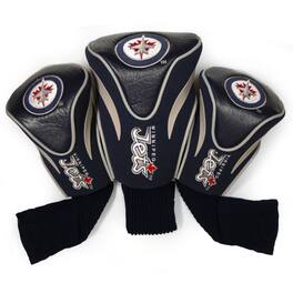 Team Golf - Winnipeg Jets 3-Piece Contour Head Cover Set - Multicolor
