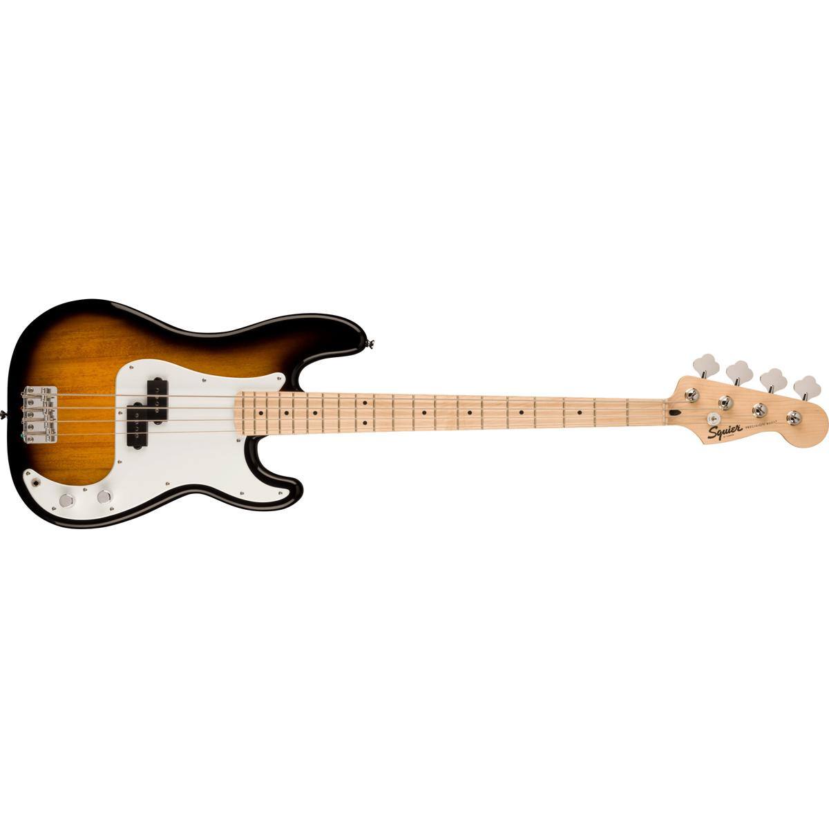 Alt View 1. Squier - Squier Sonic Precision Bass Guitar, 2-Color Sunburst.