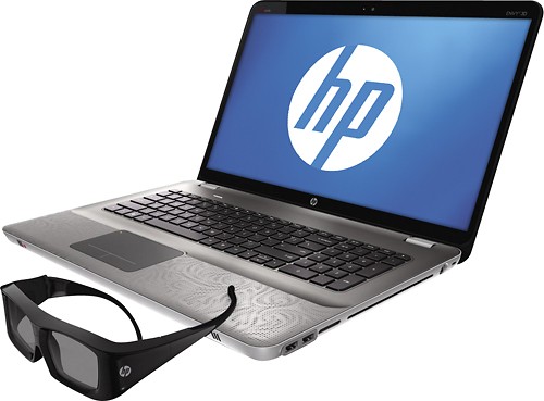  HP - 17.3&quot; ENVY Laptop - 8GB Memory - 750GB Hard Drive and 80GB Solid State Drive - Nero Black/Natural Silver