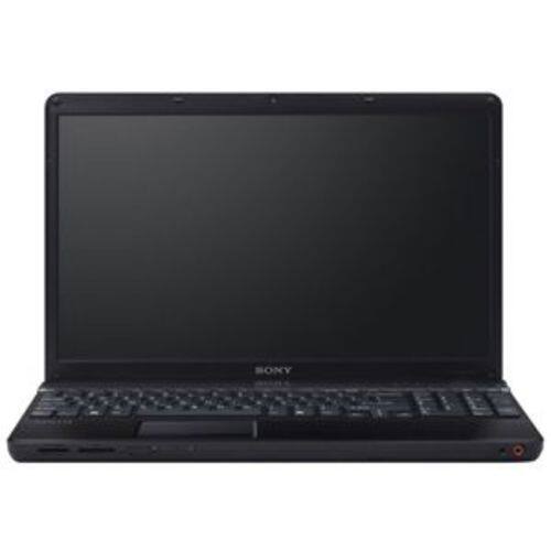 Front Standard. Sony - 14" VAIO Notebook - 4 GB Memory - 640 GB Hard Drive - Charcoal Black.