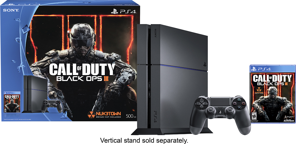 Best Buy: Sony PlayStation 4 Call of Duty: Black Ops III Standard Edition Bundle Jet Black 3001055