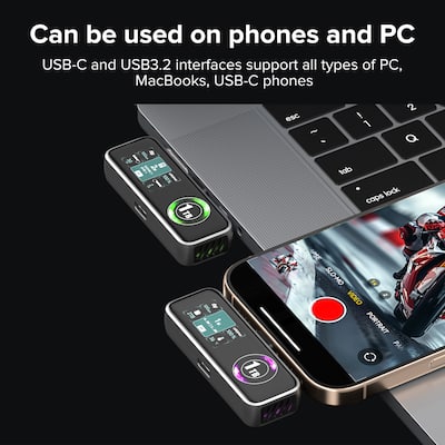 Zike Z791C 1TB USB C Expansion Memory Card, PD3.0, 990 MB/s, LCD Zike Z791C 1TB USB C Expansion Memory Card, PD3.0, 990 MB/s, LCD