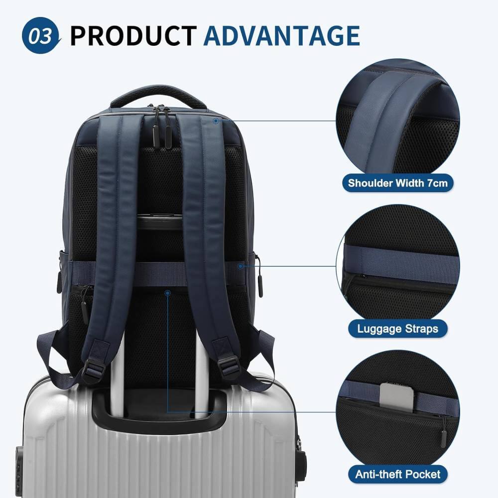 03 PRODUCT ADVANTAGE

- Shoulder Width 7cm
- Luggage Straps
- Anti-theft Pocket