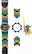 Front Standard. LEGO - <b>Star Wars</b> Yoda Watch - Green/Sand.