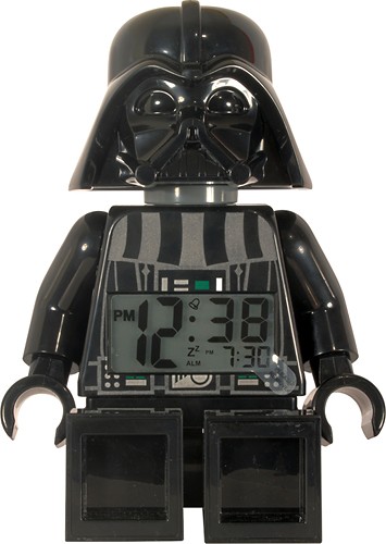  LEGO - Star Wars Darth Vader Alarm Clock - Black