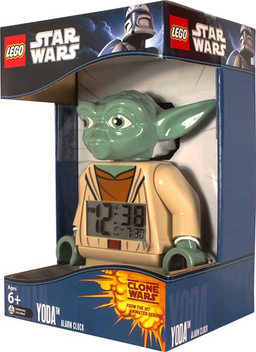 Lego Star Wars Yoda Alarm Clock
