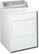 Angle Standard. Whirlpool - Ultimate Care™ II 7.0 Cu. Ft. 9-Cycle Electric Drying System - Silver Metallic on White.