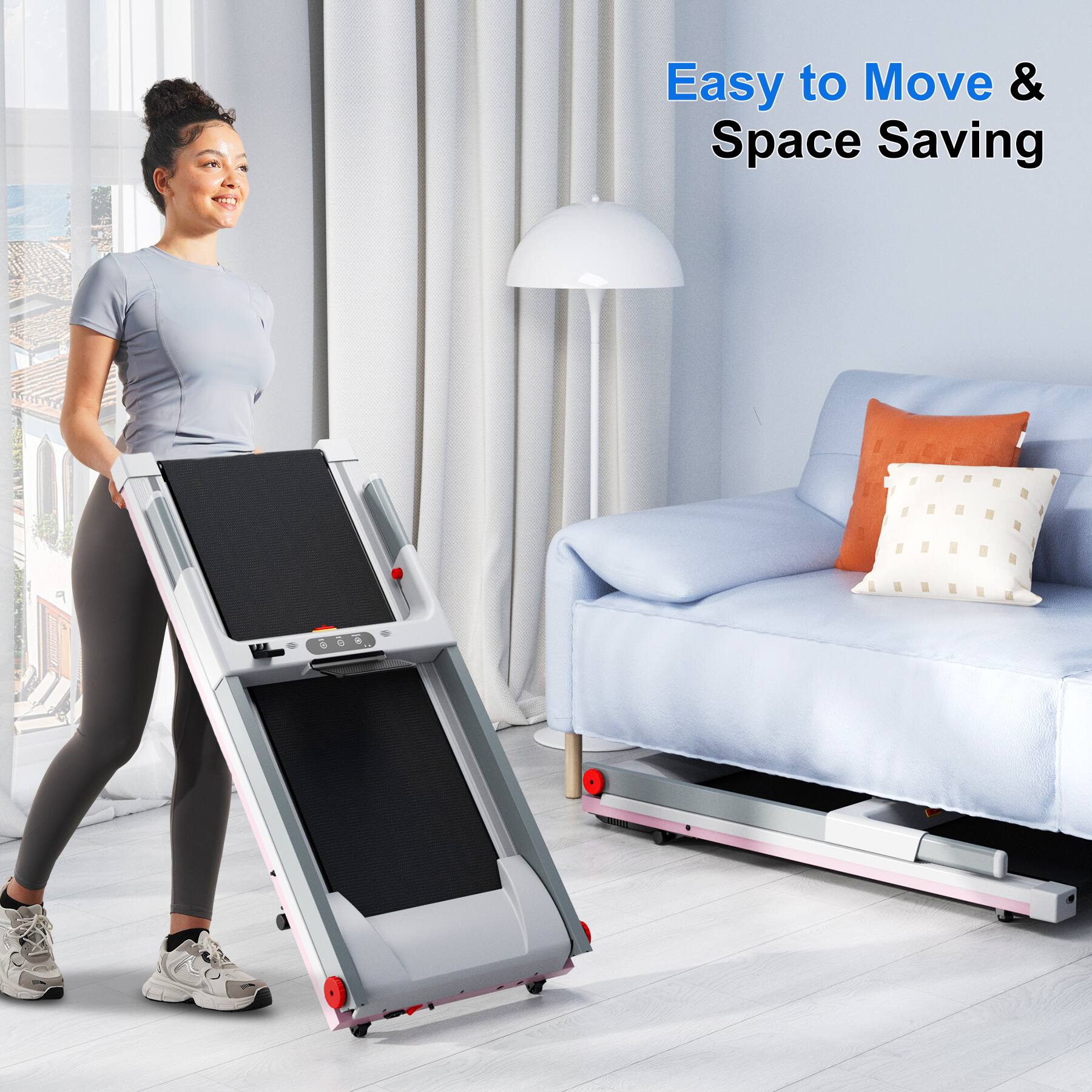 Easy to Move & Space Saving