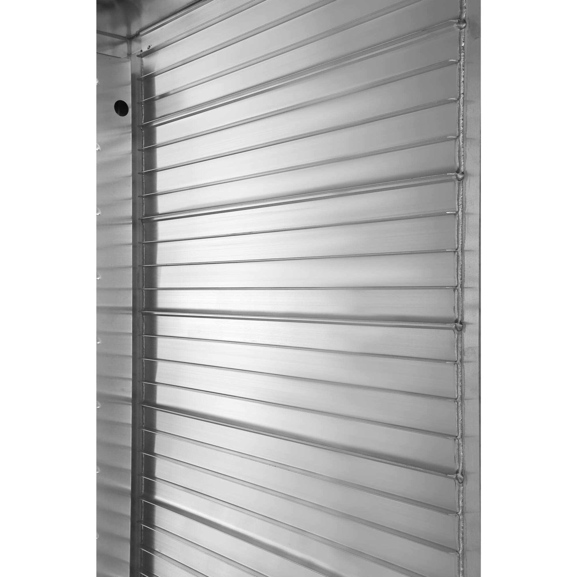 Alt View 4. Koolmore - 33 in. Commercial Non-Insulated Glass Door Heated Holding/Proofing Cabinet with 35-Pan Capacity in Silver KM-CHP36-SNGL - Silver.