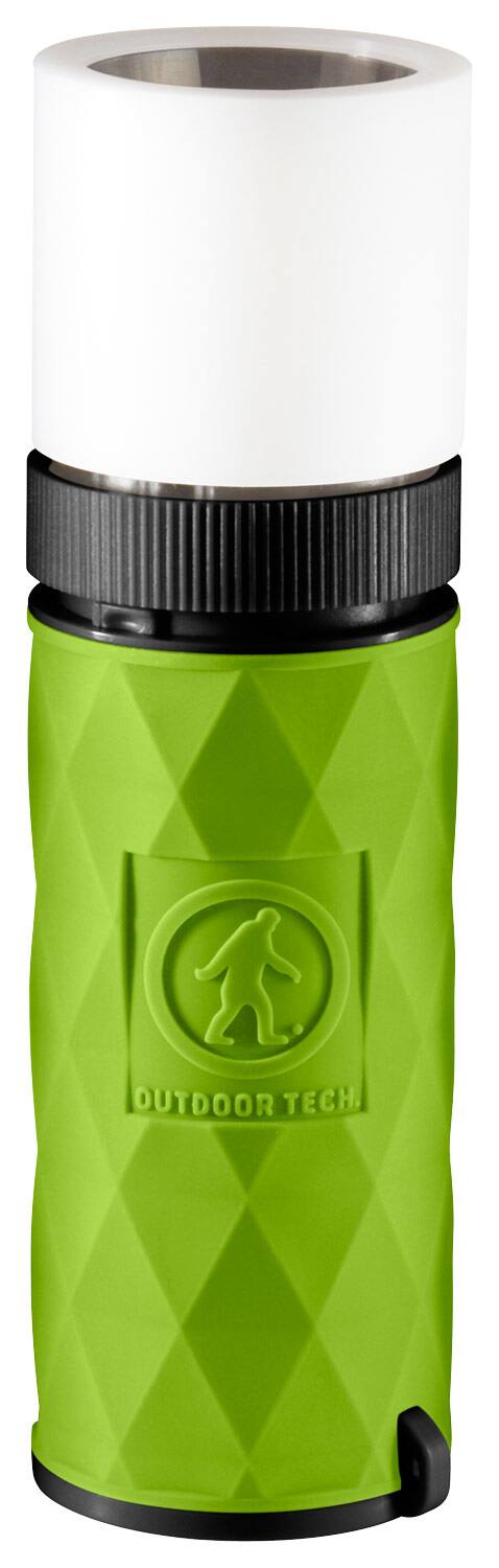 Front. Outdoor Tech - Buckshot Pro Portable Bluetooth Speaker - Glow in the Dark.