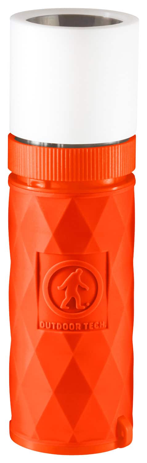 Front. Outdoor Tech - Buckshot Pro Portable Bluetooth Speaker - Orange.