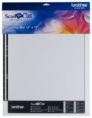 Brother - ScanNCut 12" x 12" Photo Scanning Mat - White