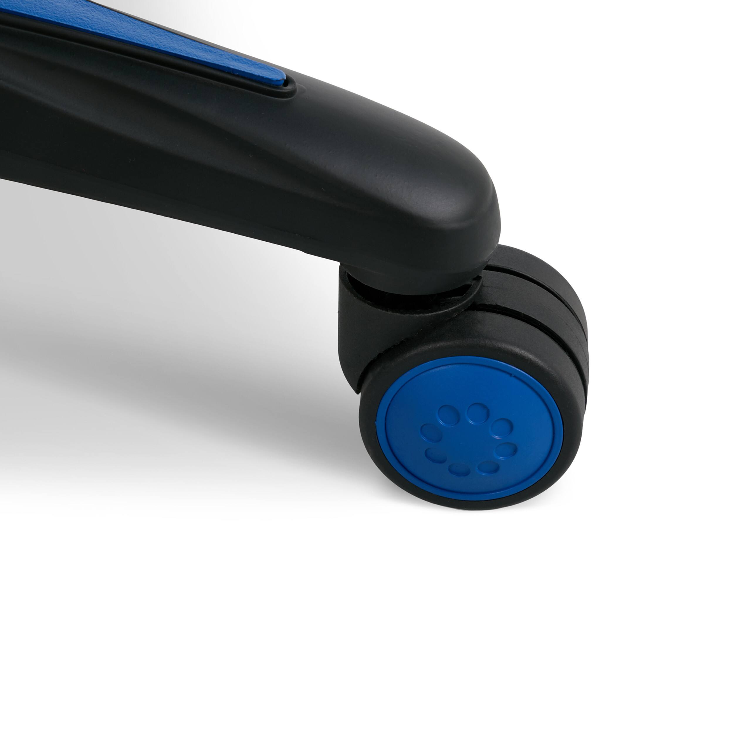 Alt View 13. Dormeo - Vantage OCTAspring Bonded Leather Gaming Chair - Blue.