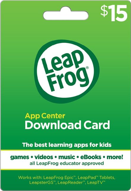 leapfrog app center download card