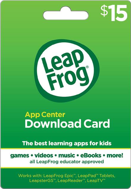 App Center Troubleshooting | LeapFrog leapfrog app center download card