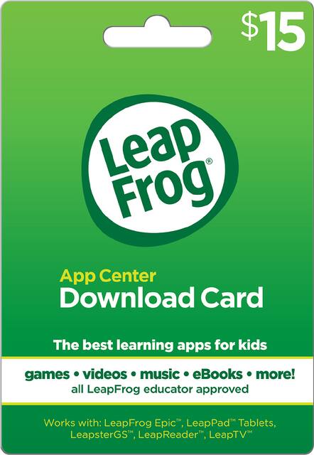 leapfrog app center download card