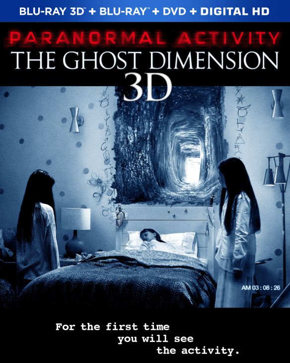  Paranormal Activity: The Ghost Dimension [3D] [Blu-ray/DVD] [Blu-ray/Blu-ray 3D/DVD] [2015]