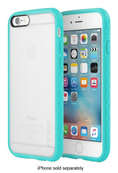 octane case for apple iphone 6 and 6s - frost/turquoise