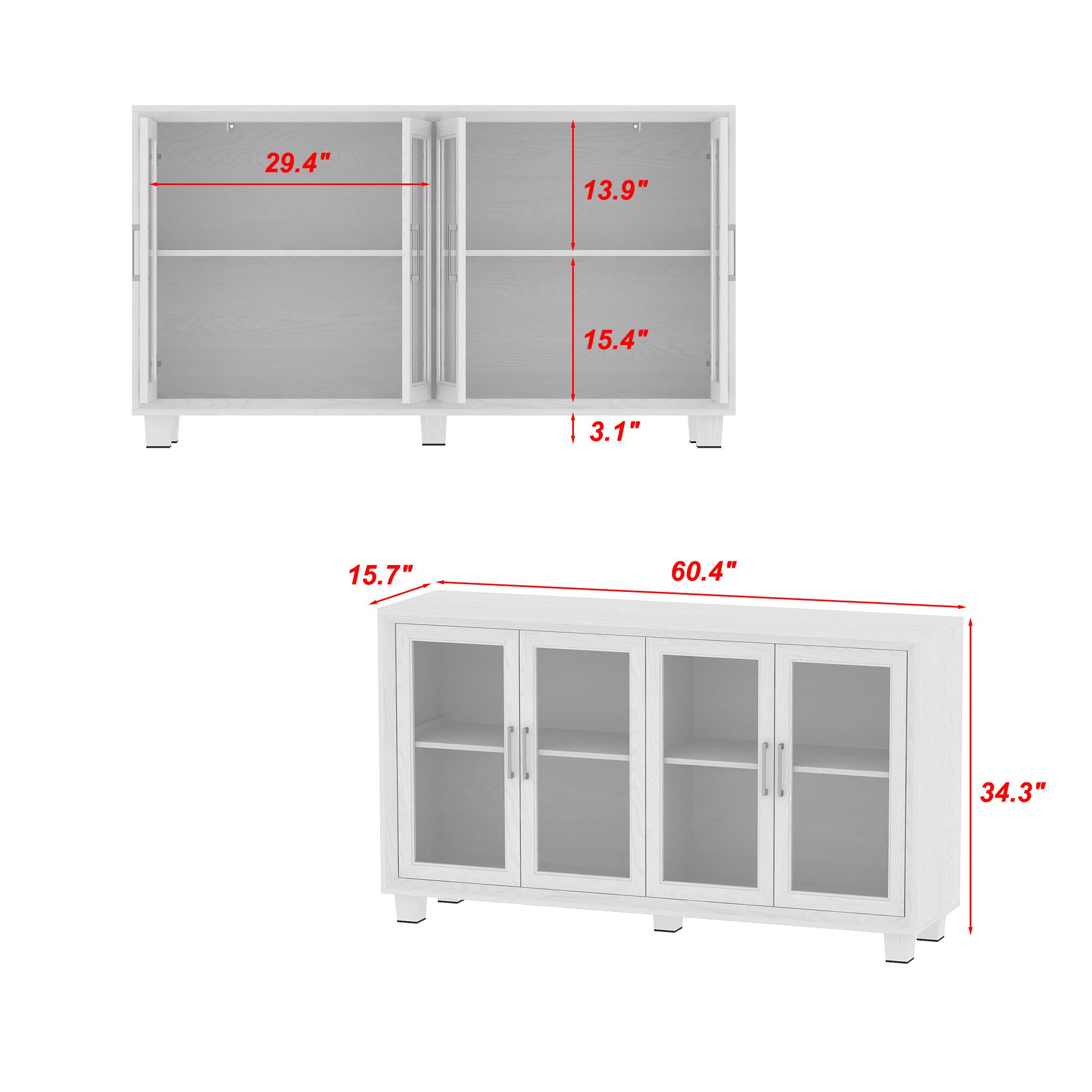 29.4", 13.9", 15.4", 3.1", 15.7", 60.4", 34.3"