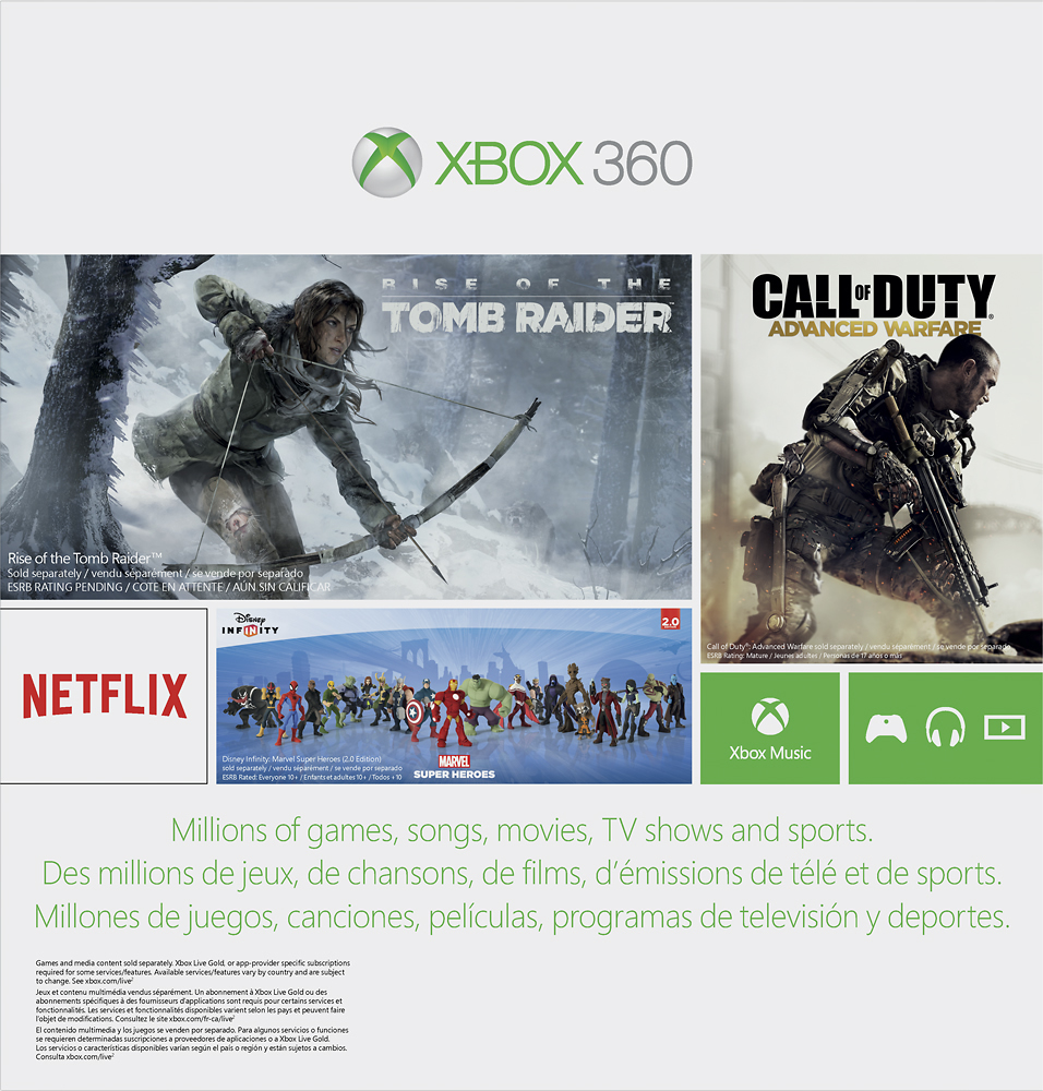 Console Xbox 360 500GB + Controle sem fio + Jogo Forza Horizon 2 3M4-00037  | Oficina dos Bits
