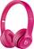 Alt View 12. Beats - Geek Squad Certified Refurbished Beats Solo 2 On-Ear Headphones - Pink.